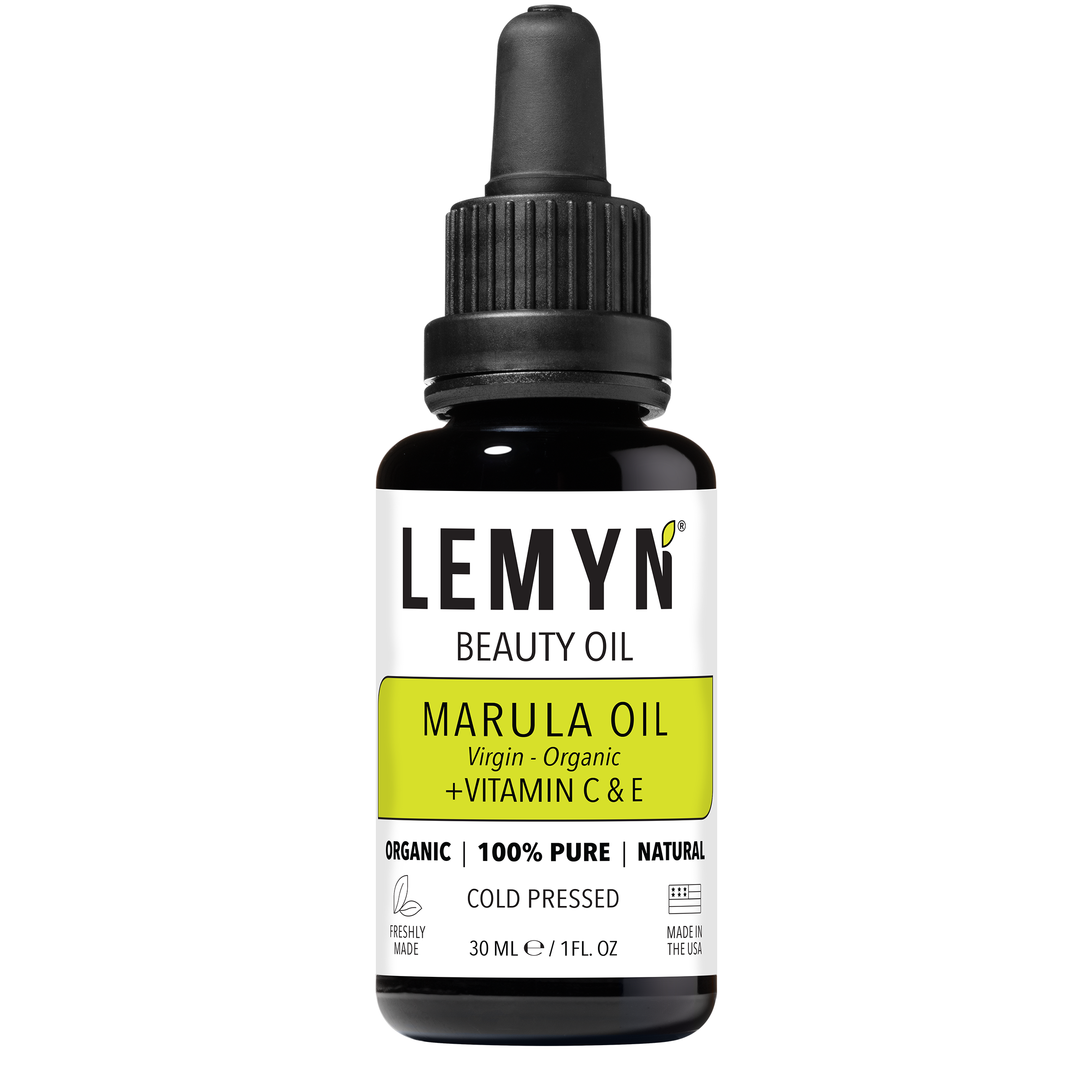 Marula Face Oil | Vitamin C &amp; E Supercharged | Freshly Made | Organic AMZ